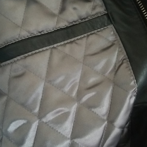 EUC Bossalini Worldwide Leather Jacket - Picture 7 of 15